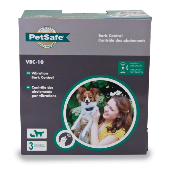 PetSafe Vibration Bark Control VBC-10, Vibration collar for dogs, VBC-10, Bark Control, Pet Essentials Warehouse