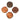Five different types of pet treats on a white background