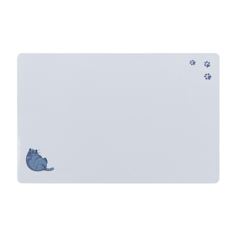 Placemat Fat Cat & Paws, Placemats for cats, Pet Essentials Warehouse
