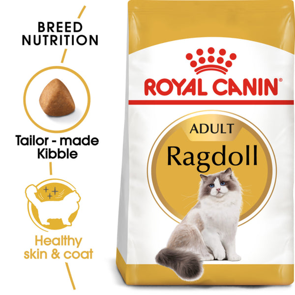 Royal Canin Ragdoll Adult Dry Cat Food, Ragdoll cat food, food for Ragdolls, Adult Ragdoll, Pet Essentials Warehouse