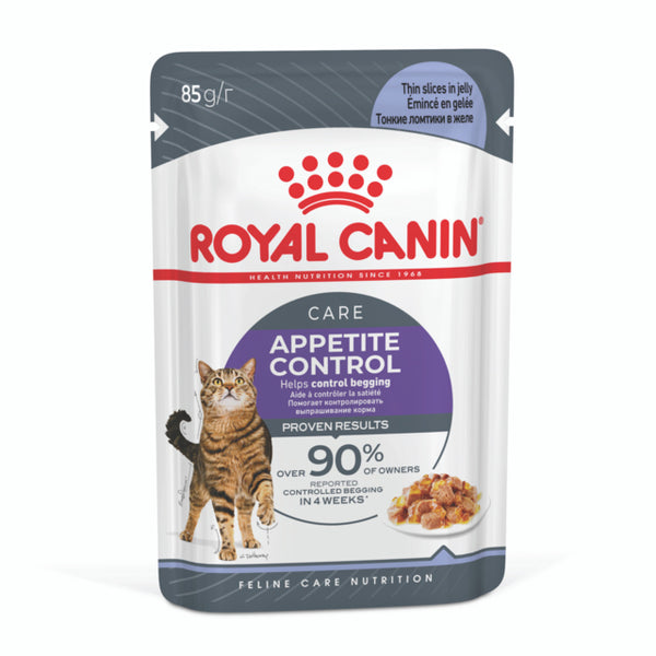 Royal Canin Appetite Control Jelly Adult Wet Cat Food, Royal Canin, Appetite Control for cats, Royal Canin, Pet Essentials Warehouse