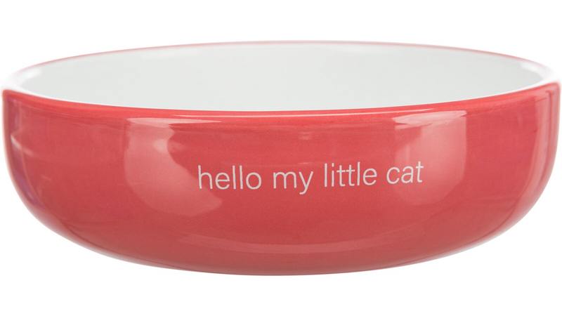  cat bowl with "hello my little cat", Pet Essentials warehouse