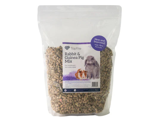 Topflite Rabbit and Guinea Pig Mix, Rabbit mix for small pets, Pet Essentials Warehouse