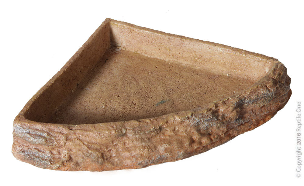 Reptile One Corner Bowl Large, Pet Essentials Warehouse