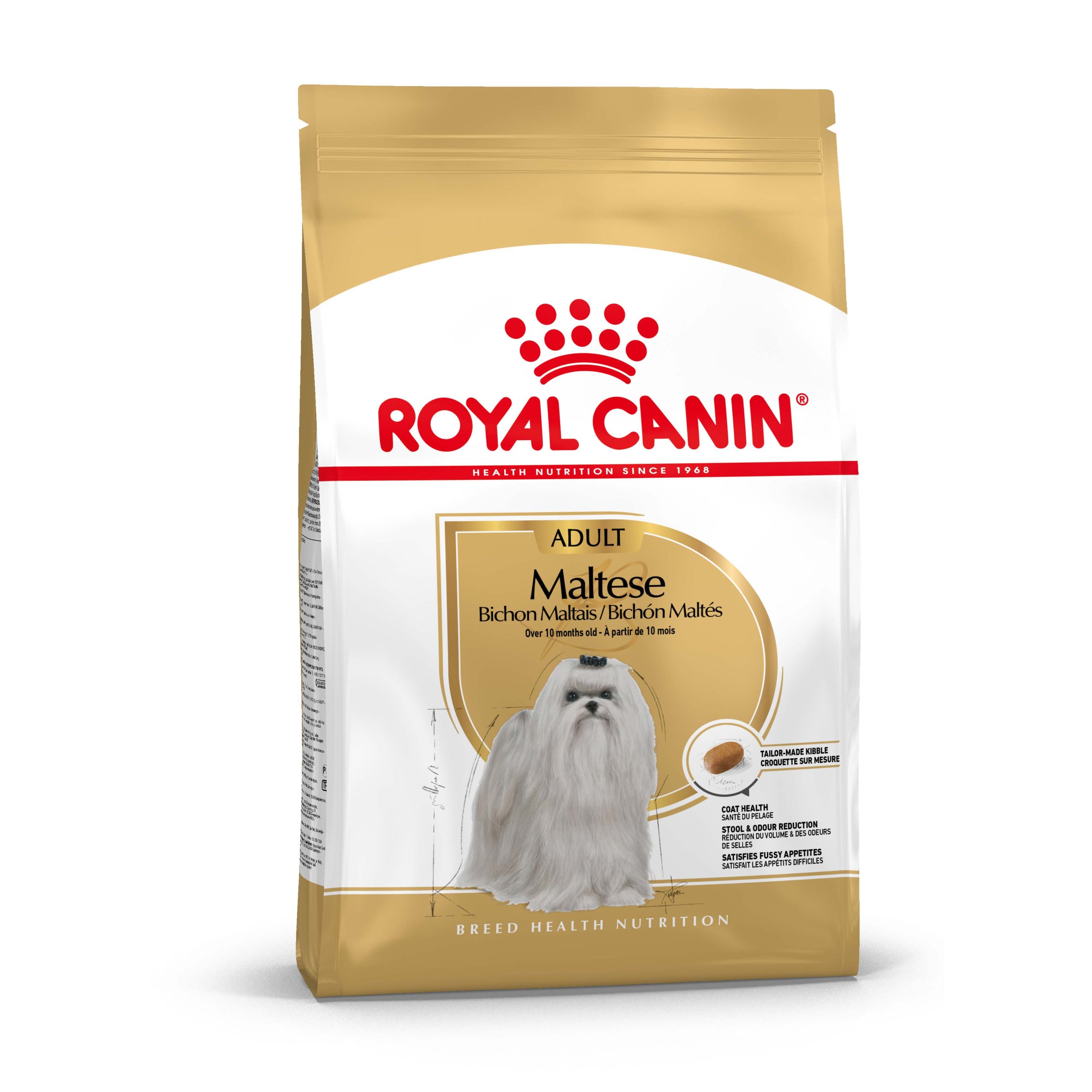 Royal Canin Maltese Adult Dry Dog Food 1.5kg bag, pet essentials warehouse
