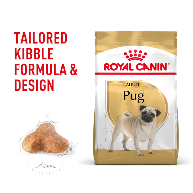 Royal Canin Pug Adult Dry Dog Food 2kg, Pet Essentials Warehouse