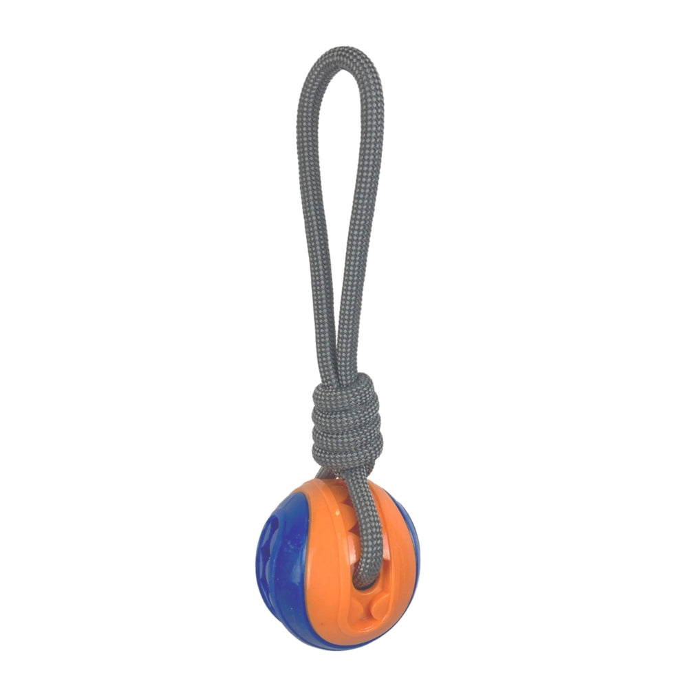 Play Ruff Dog Ruff Play Oddball with Tug Rope Dog Toy - Pet Essentials Warehouse