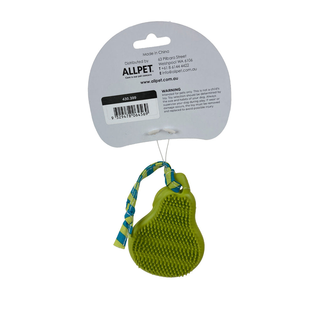 Play Ruff Dog Ruff Play Rubber Dental Pear Dog Toy - Pet Essentials Warehouse