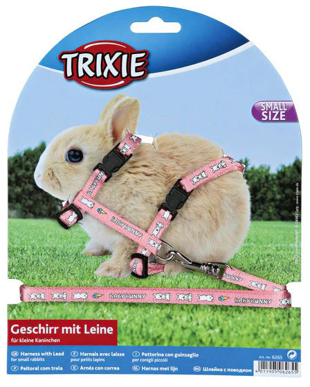 Trixie Rabbit Harness and lead set, Baby bunny harness, Small Bunny harness, Pet Essentials Warehouse