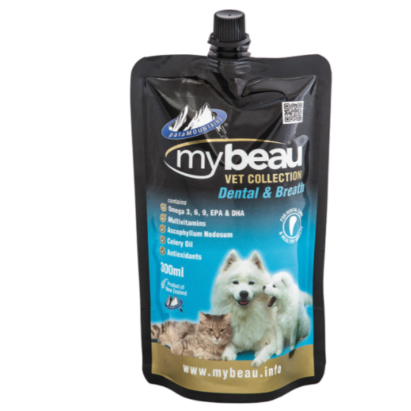 My Beau Dental & Breath Supplements, My beau dental for pets, dental treatment, dog breath, no brush, Pet Essentials Warehouse