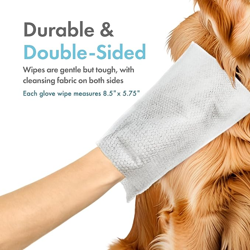 Petkin Pet Glove Wipes