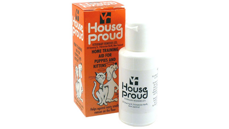 Vet Remedies House Proud Training Aid, Toilet training for puppies, house training for puppies, Newzealand made, home training for kittens, Pet Essentials Warehouse