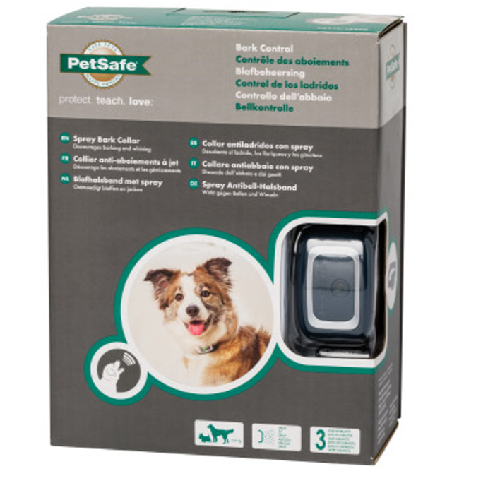 Petsafe Spray Rechargeable Bark Collar, Petsafe, Petsafe spray bark collar, Bark Control for dogs, Pet Essentials Warehouse