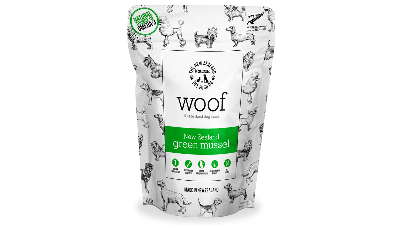 Woof Green Lipped Mussels