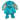 Smooshables Rabbit Tiffany Blue Dog Toy