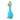 Screaming Latex Chicken Blue Colour