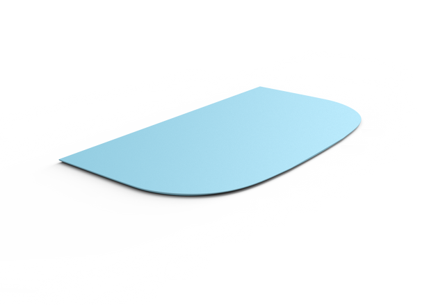 SureFeed Feeder Mat Blue side view, Pet Essentials Warehouse