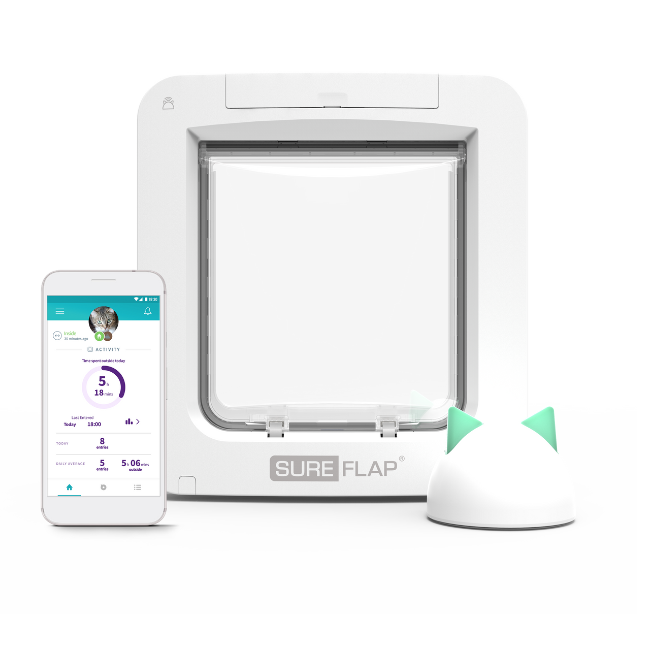 SureFlap Microchip Connect Pet Door Cat Doors Pet Essentials Napier