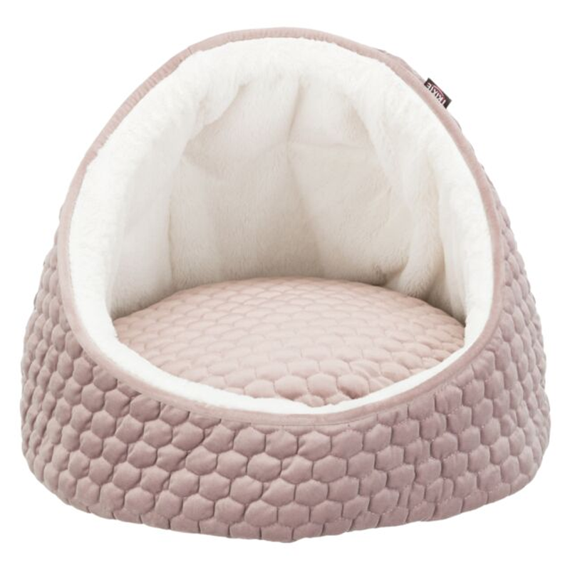 Trixie Livia Cat Cave, cave bed for cats, bedding for cats, pink bedding, Pet Essentials Warehouse