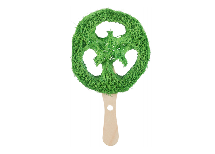 Trixie Loofah Lollipop, Small pet chew, chew for small pets, Pet Essentials Warehouse