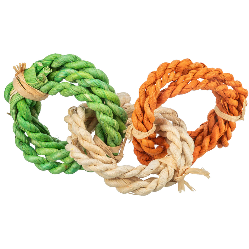 Trixie Maize Leaf Rings, Rabbit chews, toys for rabbits, small animal toys,, Pet Essentials Warehouse