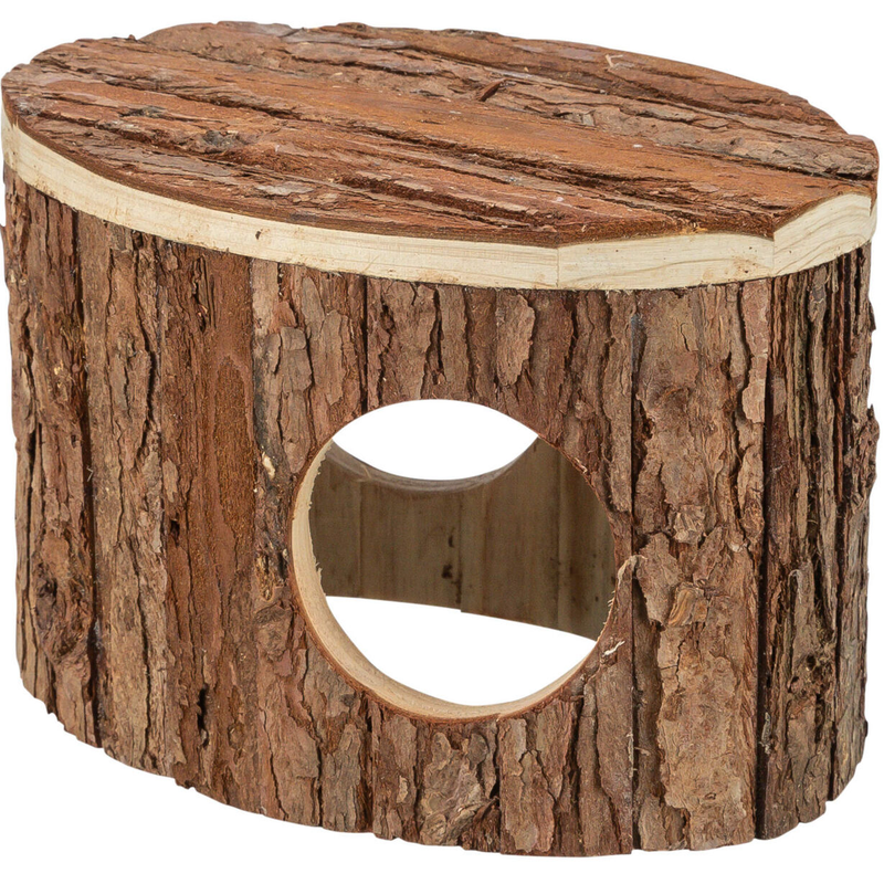 Trixie Mette Wooden House, Hiding hole for small animals, rat hiding holes, Hide outs for small animals, mice hide hole. Pet Essentials Warehouse
