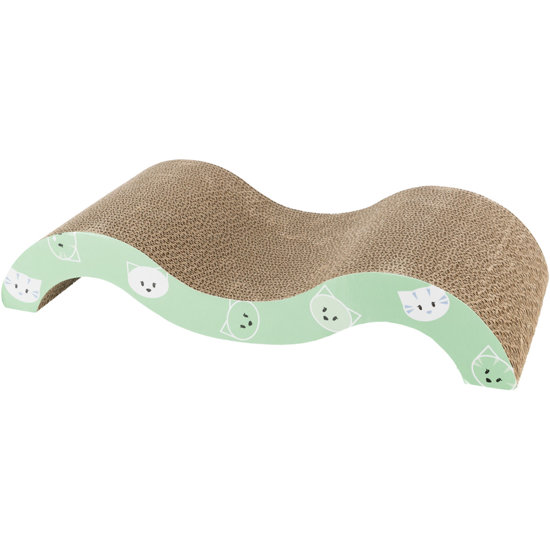 Trixie Mimi Cardboard Wave, cat wave, scratcher for cats, cat toys, pet essentials warehouse