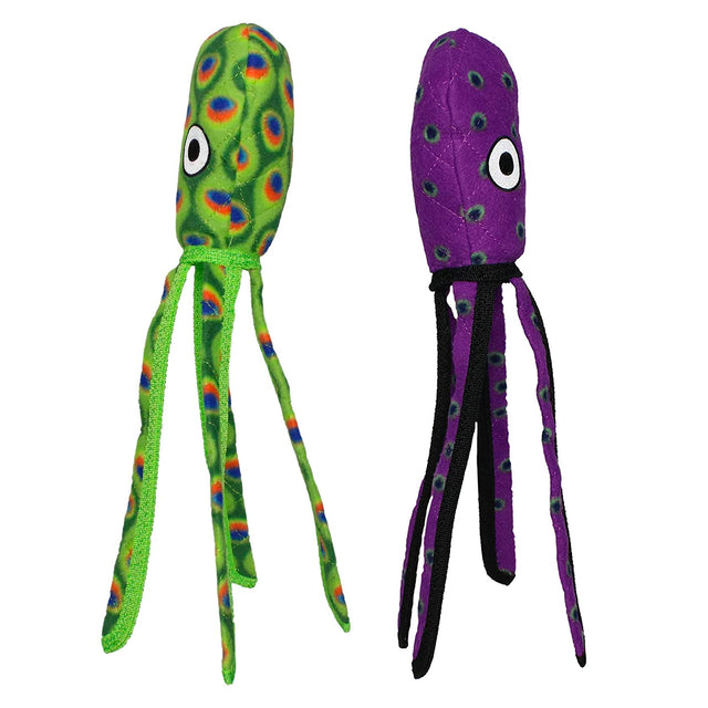 Tuffy Sea Creatures Squid side view, tuffy dog toys, pet essentials warehouse