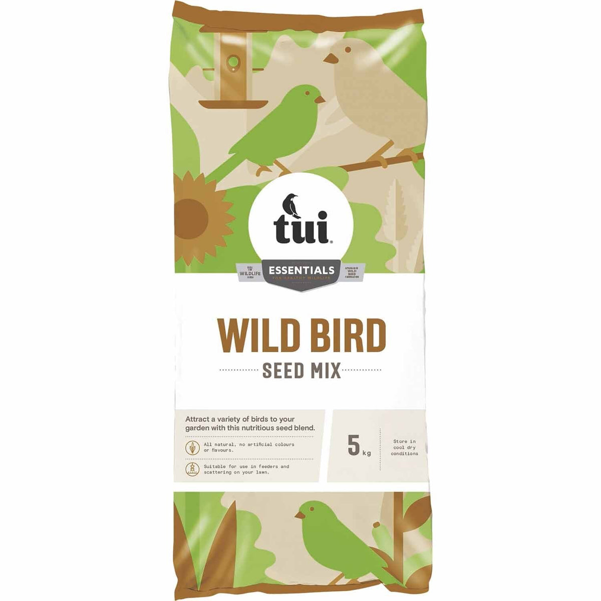 Tui Wild Bird Seed Mix - Tui Bird Seed - Pet Essentials Warehouse