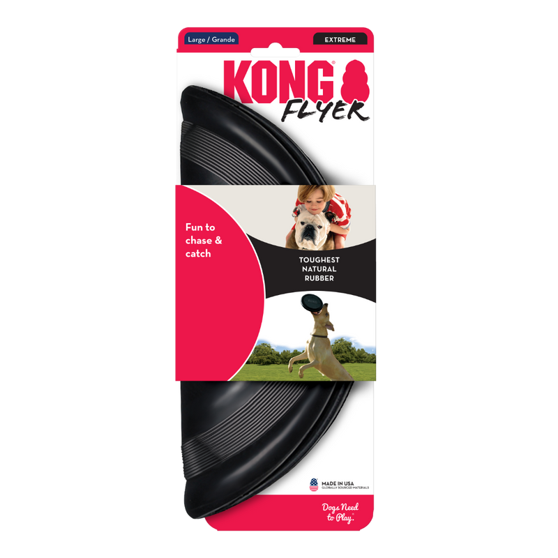 Kong Flyer Frisbee Extreme large in packaging, pet essentials warehouse