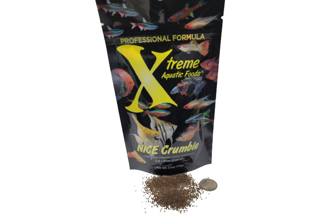 Xtreme NICE Crumble Fish Food 70g, Pet Essentials Warehouse