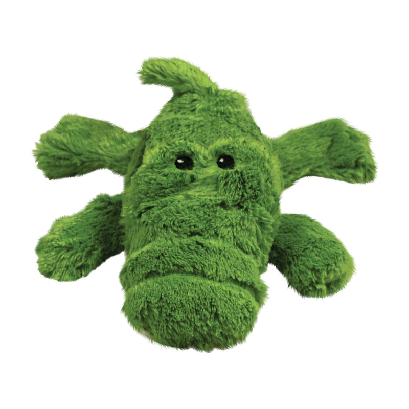 green Kong Cozie Ali Alligator Dog Toy, kong green cozie plush dog toy, pet essentials warehouse