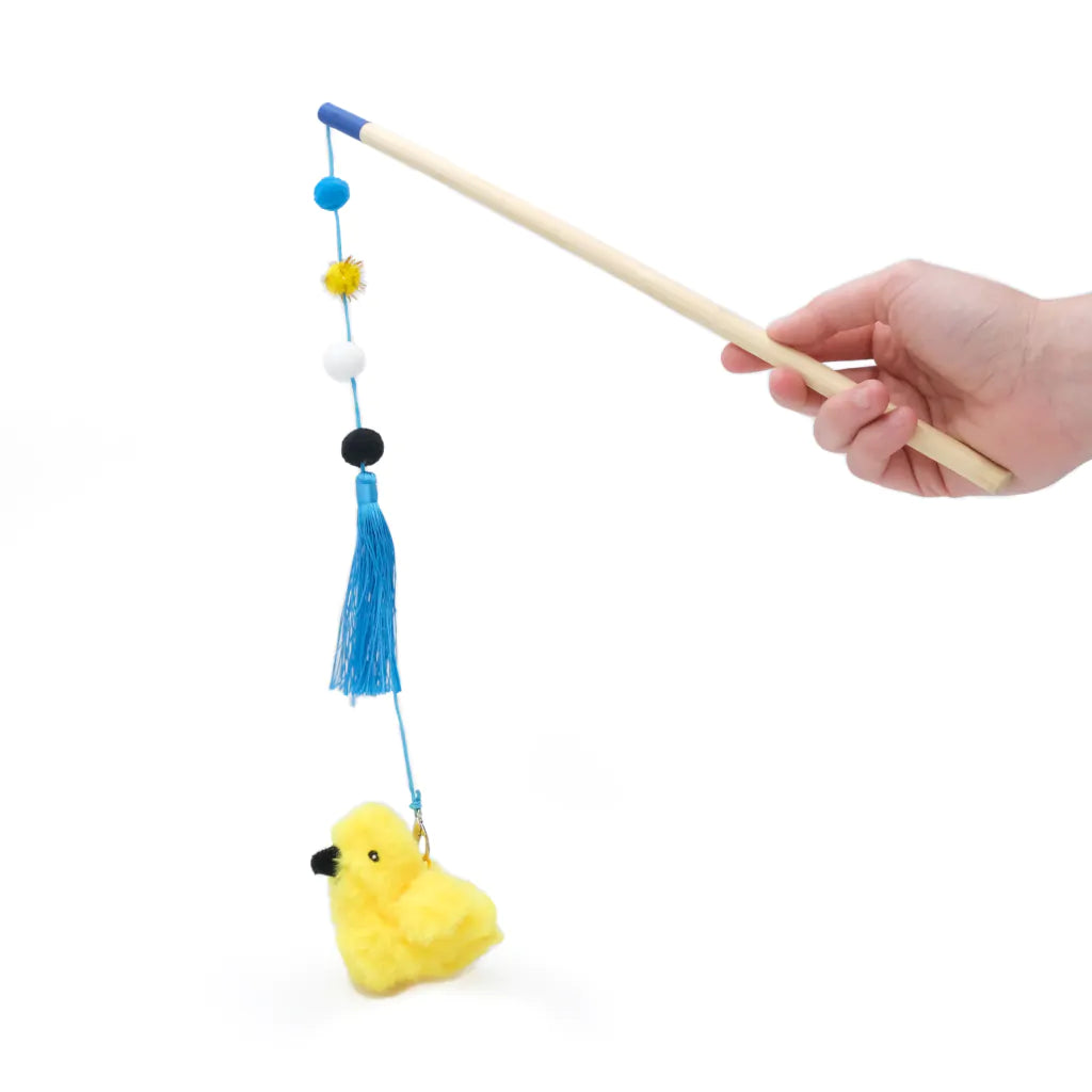 Zippy Claws Zippy Stick Bird Cat Toy, Cat Toys, Toys for cats, Pet Essentials Warehouse