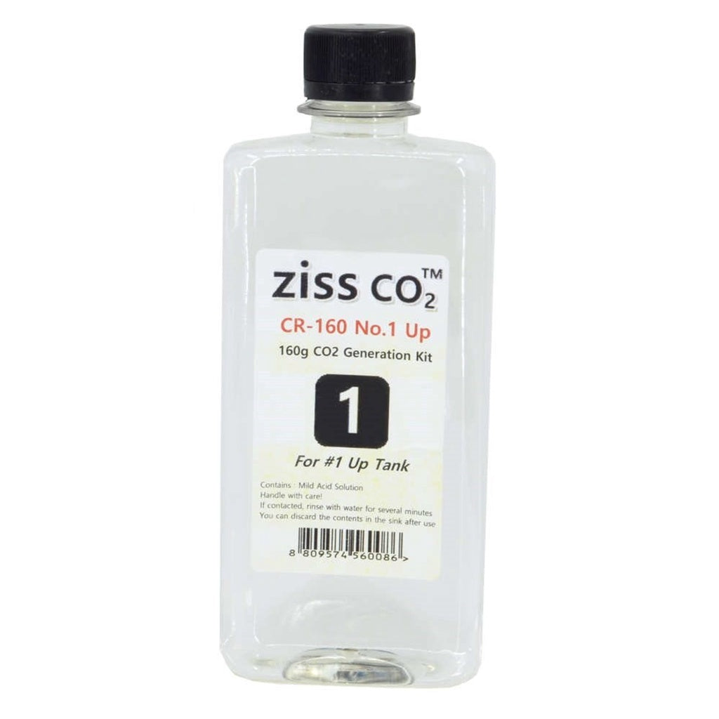 Ziss Aqua CO2 Refill Kit CR-160 No.1 Up Tank Solution