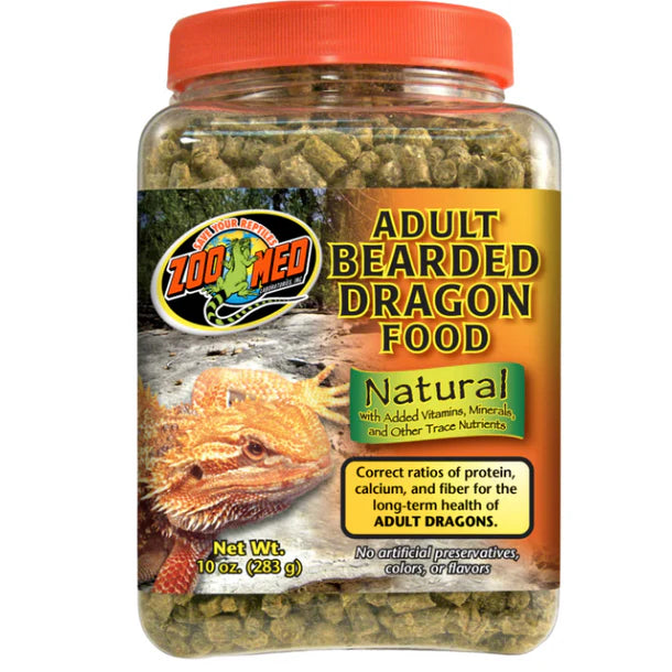 Zoo Med Natural Bearded Dragon Adult, Zoo Med, Reptile food, Pet Essentials Warehouse