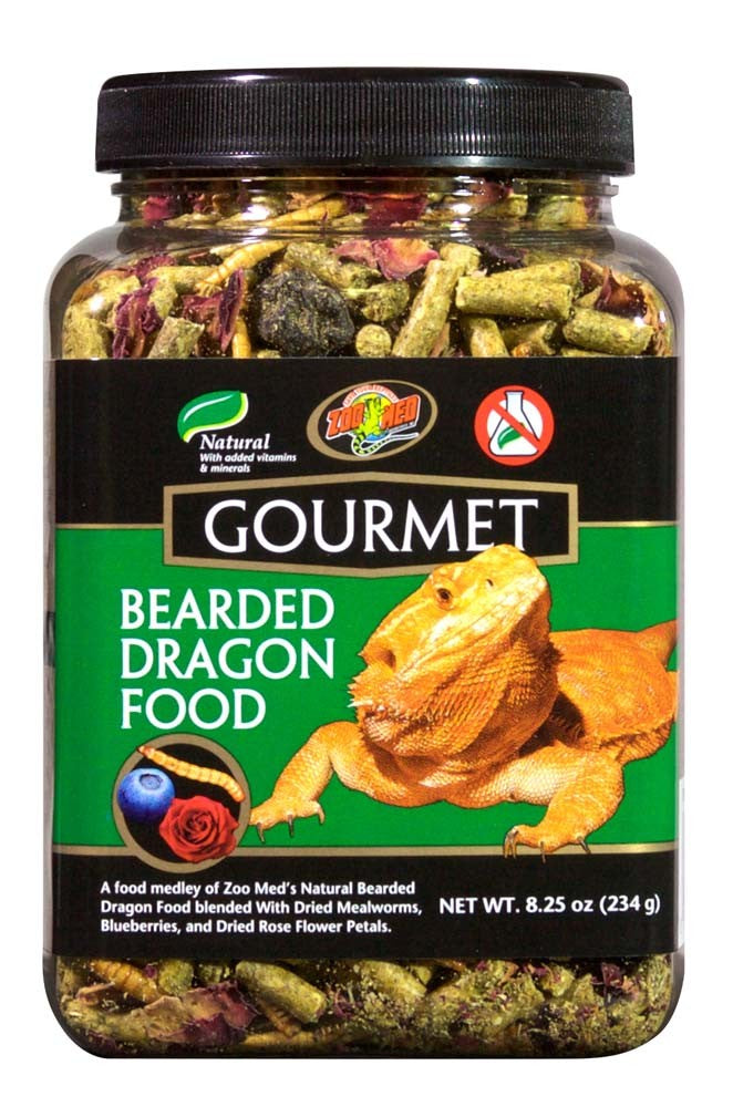 Zoo Med Gourmet Bearded Dragon, Zoo Med for reptiles, reptiles food, bearded dragon food, Pet Essentials Warehouse 