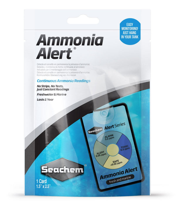 Seachem Ammonia Alert, seachem ammonia test kit, pet essentials warehouse