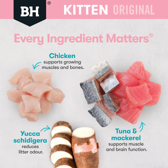 Black Hawk Original Kitten Chicken & Fish in Gravy Wet Cat Food, Wet Cat food for Kittens, Ingredients Matter Poster