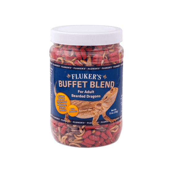 Flukers Adult Bearded Dragon Buffet Blend