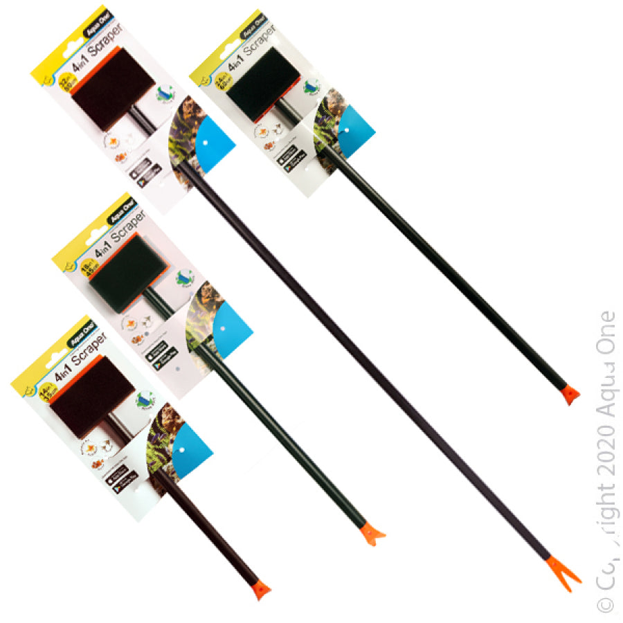Aqua One Scraper 4 in1, Aqua One, Pet Essentials Warehouse