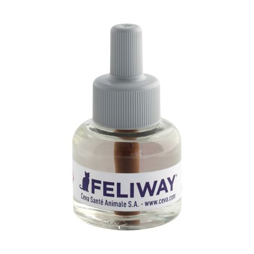 Feliway Diffuser Refill, aids in stress in cats and kittens, Cat and kitten stress, Pet Essentials Warehouse, refill bottle