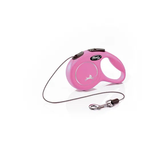 Pink flexi lead outlet