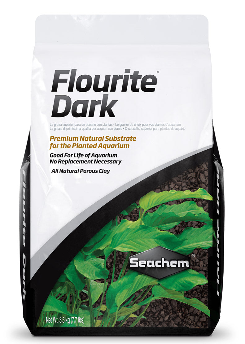 Seachem Flourite Dark Aquarium Plant Gravel 3.5kg, seachem flourite dark plant gravel, pet essentials warehouse