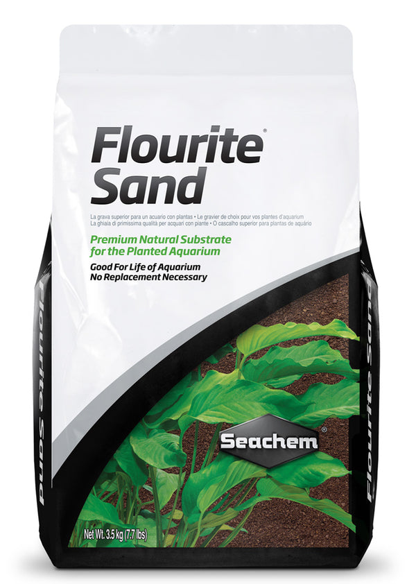 Seachem Flourite Sand Aquarium Plant Gravel 3.5kg bag, pet essentials warehouse