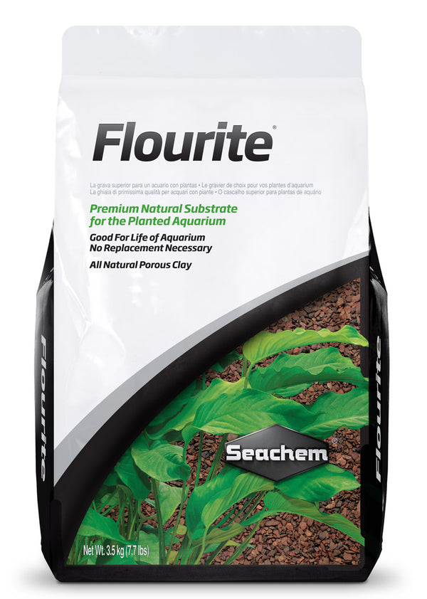Seachem Flourite Aquarium Plant Gravel 3.5kg bag, pet essentials warehouse, seachem plant care, Premium Natural substrate for planted tanks, pet essentials warehouse