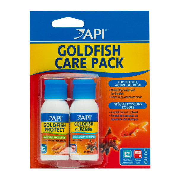 API Goldfish Care Pack, API goldfish Protect, API Goldfish Aquarium Cleaner, Pet Essentials Warehouse