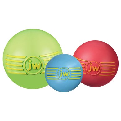 JW iSqueak Ball Dog Toy, JW rubber dog toy ball, pet essentials warehouse