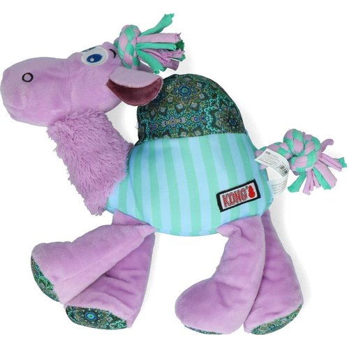 Kong Carnival Knots Camel  Dog Toy, kong plush camel small dog toy, pet essentials warehouse