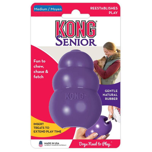 Kong Senior Classic medium purple, pet essentials warehouse