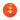 Scream Silicone Frisbee Pet Flyer Dog Toy Orange white background